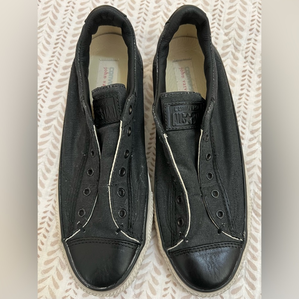 Converse x John Varvatos Canvas Unisex Slip On Sneakers